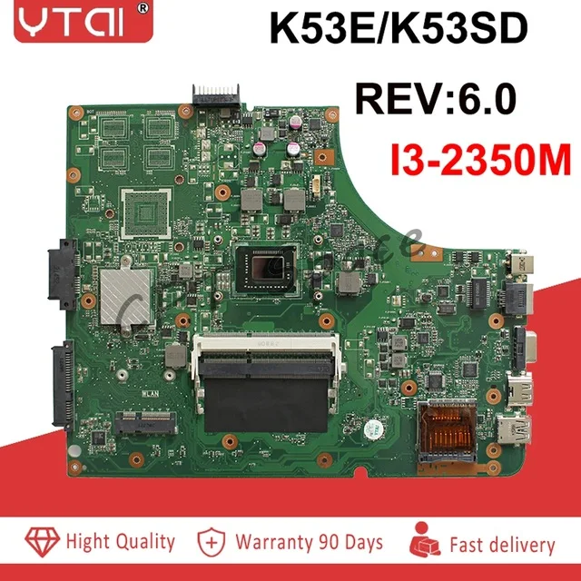 K53SD материнская плата REV: 6,0 i3 GT610MFor ASUS K53SD A53S материнская плата для ноутбука K53SD материнская плата K53SD тест материнской платы ОК