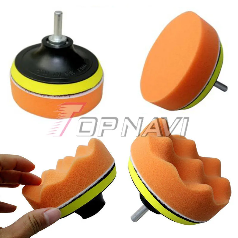 Drill Adapter Polishing Buffer Pad Set Kit  For Car polish Tool