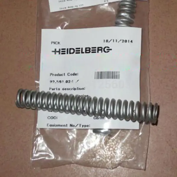 

1 Piece Hengoucn gto52 Machine Parts Spring for GTO52 Machine 92.581.024