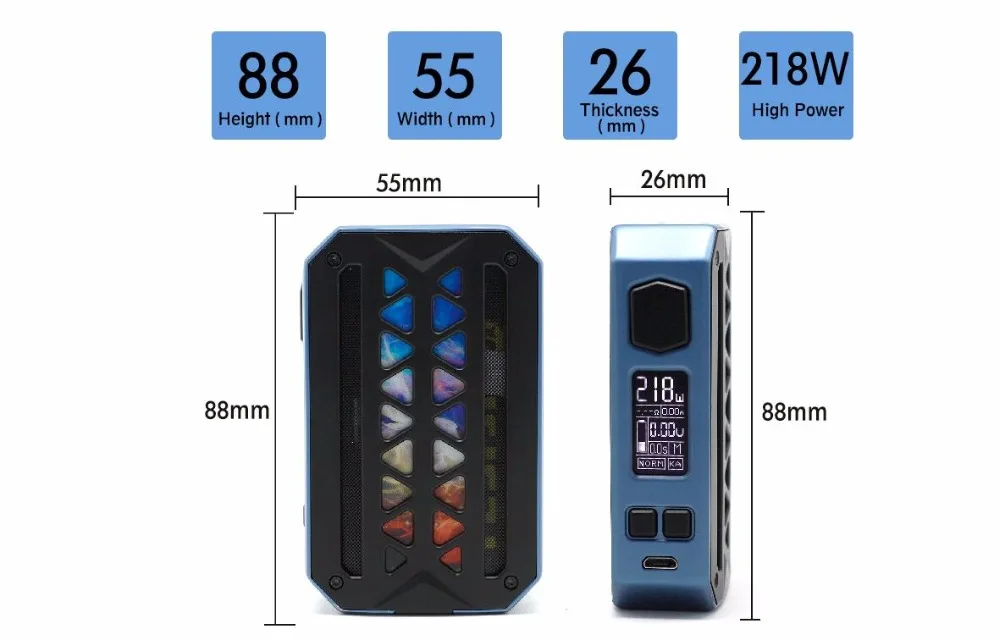 Vzone eMask 218W TC Box Mod-4