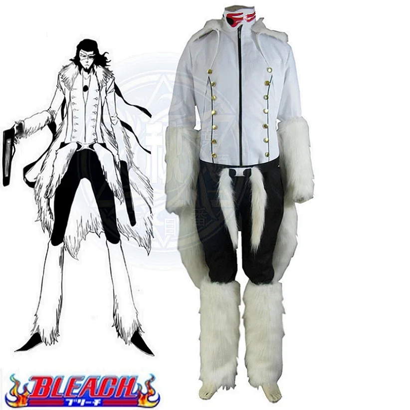 High Q Unisex Anime Cos Bleach The Tercera Espada No.1 Coyote Starrk