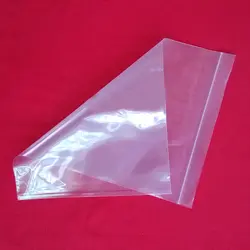 4x6 см 100 шт. белая кость прозрачный пластик упаковка Пакеты для чая/Еда/одежда/Ювелирные изделия/ подарок на Новый год ziplock мешок ясно сумки