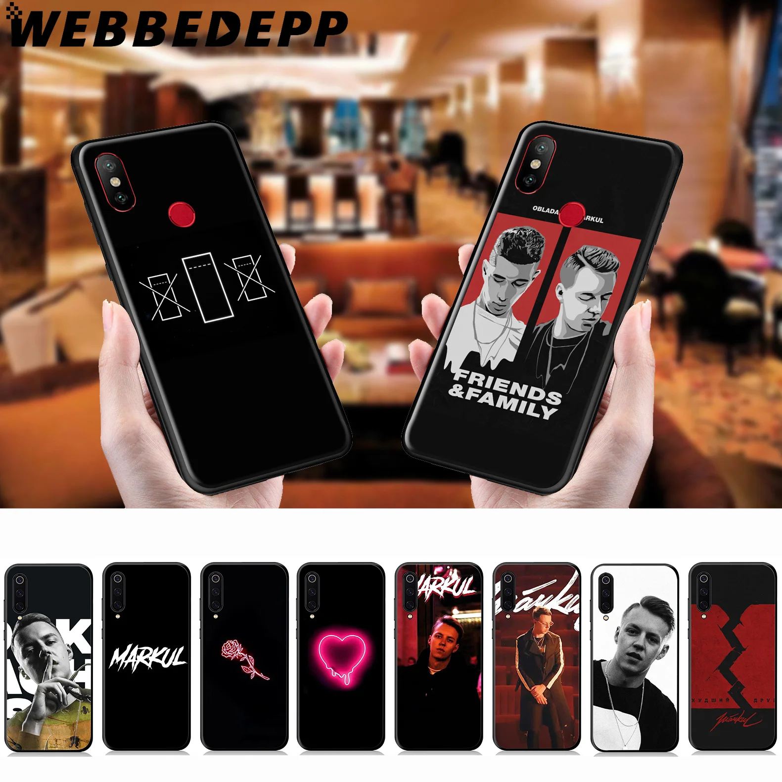

WEBBEDEPP Markul Rapper Soft Case for Xiaomi Mi 9T 9 8 SE 6 A1 A2 A3 Lite MiA1 MiA2 MiA3 Mi F1 MAX 3 Mi8 CC9E CC9