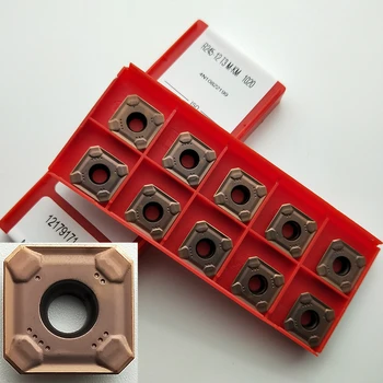 

10pcs R245-12T3M-KM 1020 Milling blade insert FOR steel