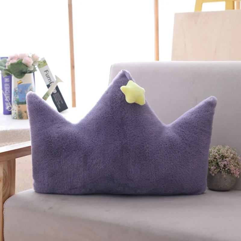 Sky Series Plush Toy Stuffed Soft Cartoon Moon Star Crown Heart-Shaped Plush Pillow Cute Sofa Cushion For Kids Birthday Gift - Color: 11