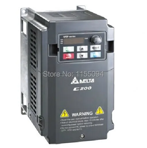 VFD007CB43A-20 Delta VFD-C200 inverter AC motor drive 3 phase 380V 750W 1HP 3A 600HZ new in box