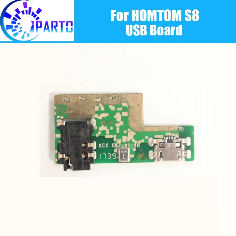 

HOMTOM S8 usb board 100% Original New for usb plug charge board Replacement Accessories for HOMTOM S8