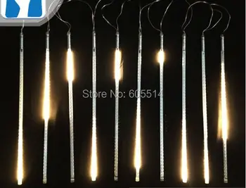 

[Seven neon]Free shipping warm white AC110-220V 3meters 10pcs/set 20W 50cm long 60leds/pcs 3528led smd led meteor tube light