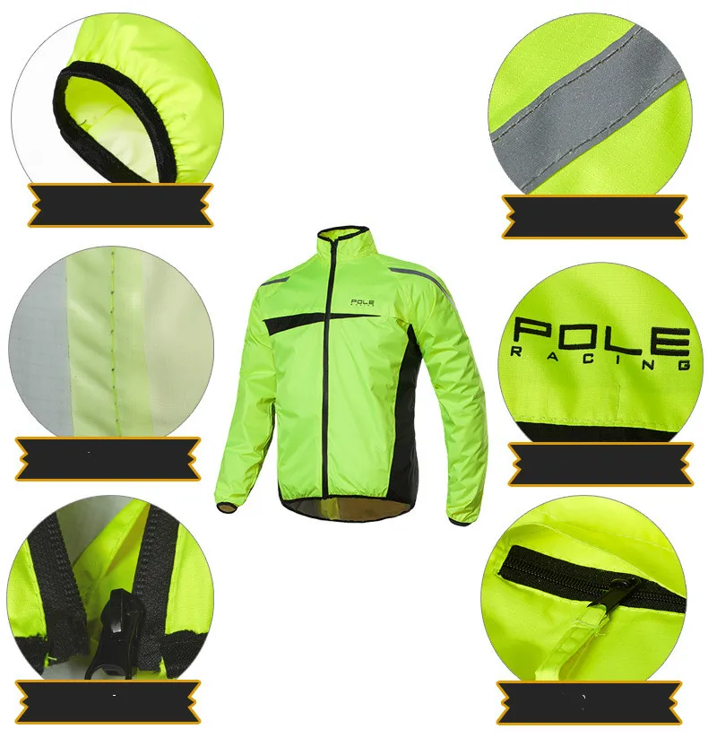 Brand Motorcycle Motorbike Raincoat outdoor Men Women climbing Fission Rain jacket Suits