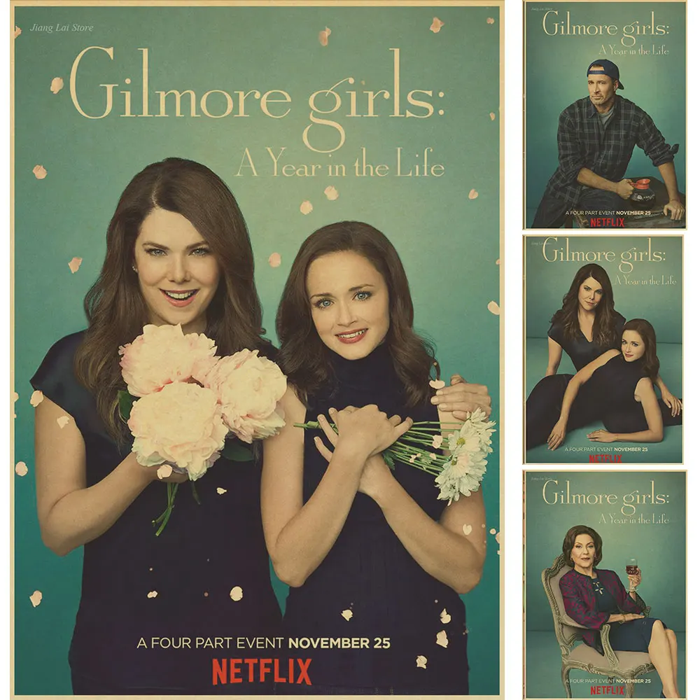 

Gilmore Girls Movie Krysten Ritter retro Wall Poster vintage Painting Home Decorative High quality Picture