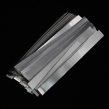 0,15 мм x 7 мм x 100 мм Высококачественная низкопрочная чистая никелевая лента для Аккумуляторный аппарат для точечной сварки никелевая пластина