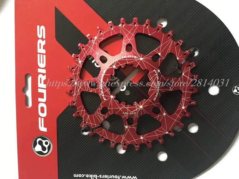 

FOURIERS MTB Bicycle Chainring GXP Chainwheel Mountain Bike Crankset Compatible with XX1/ X0/ X9 and GXP cranks 30-38T