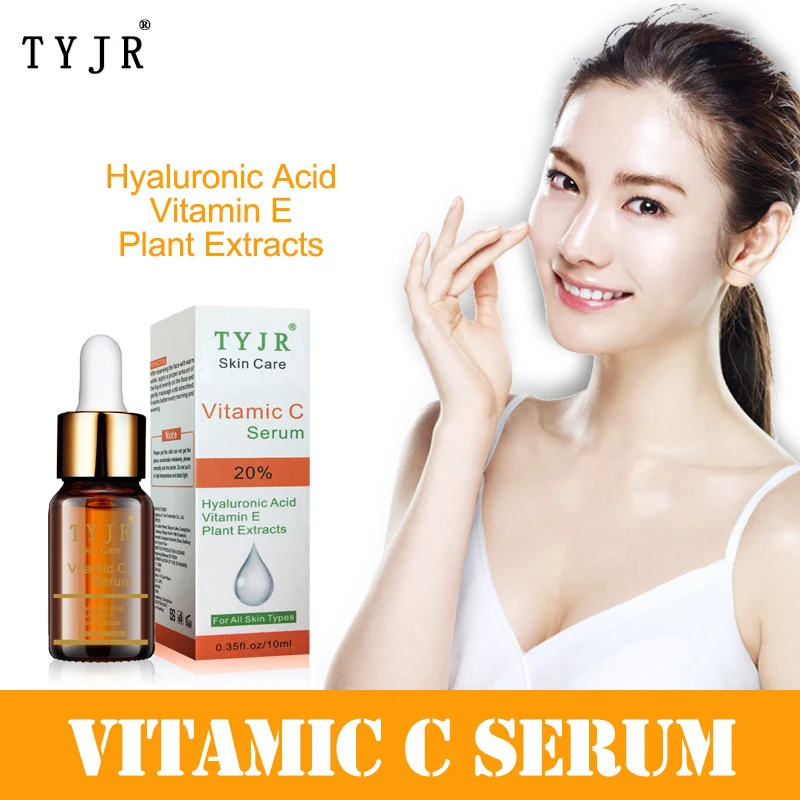 vitamin c serum skin whitening treatment and anti aging