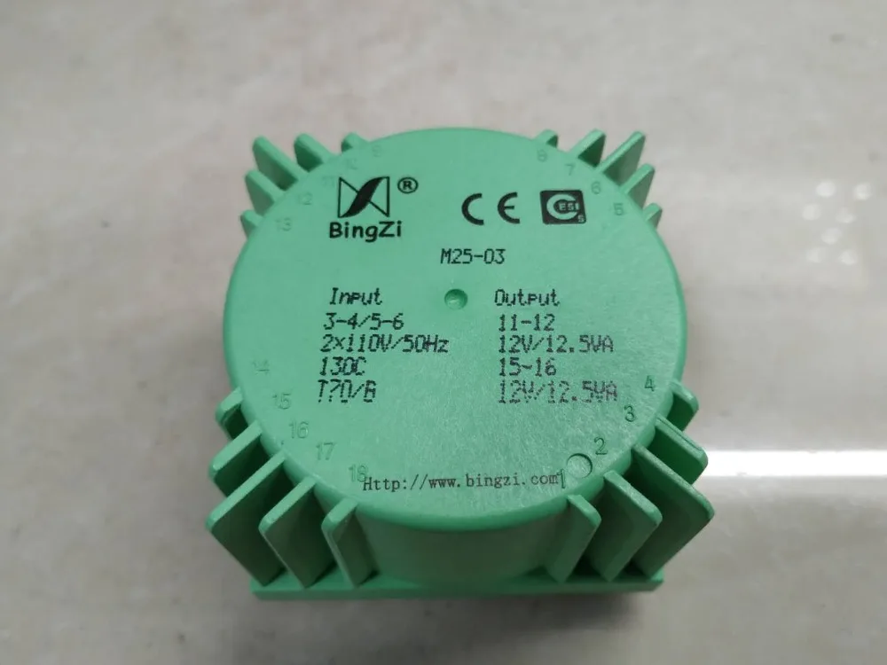 Transformer PCB Mounting Board for Talema M15 M25 Seal Transformer 15VA//25VA