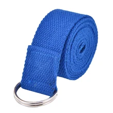 Пояс Фитнес тренировки веревка фигура мульти-цвета женский эластичный ремень для йоги d-кольцо талии ноги эспандер ДЛЯ ФИТНЕССА Полосы Хлопок