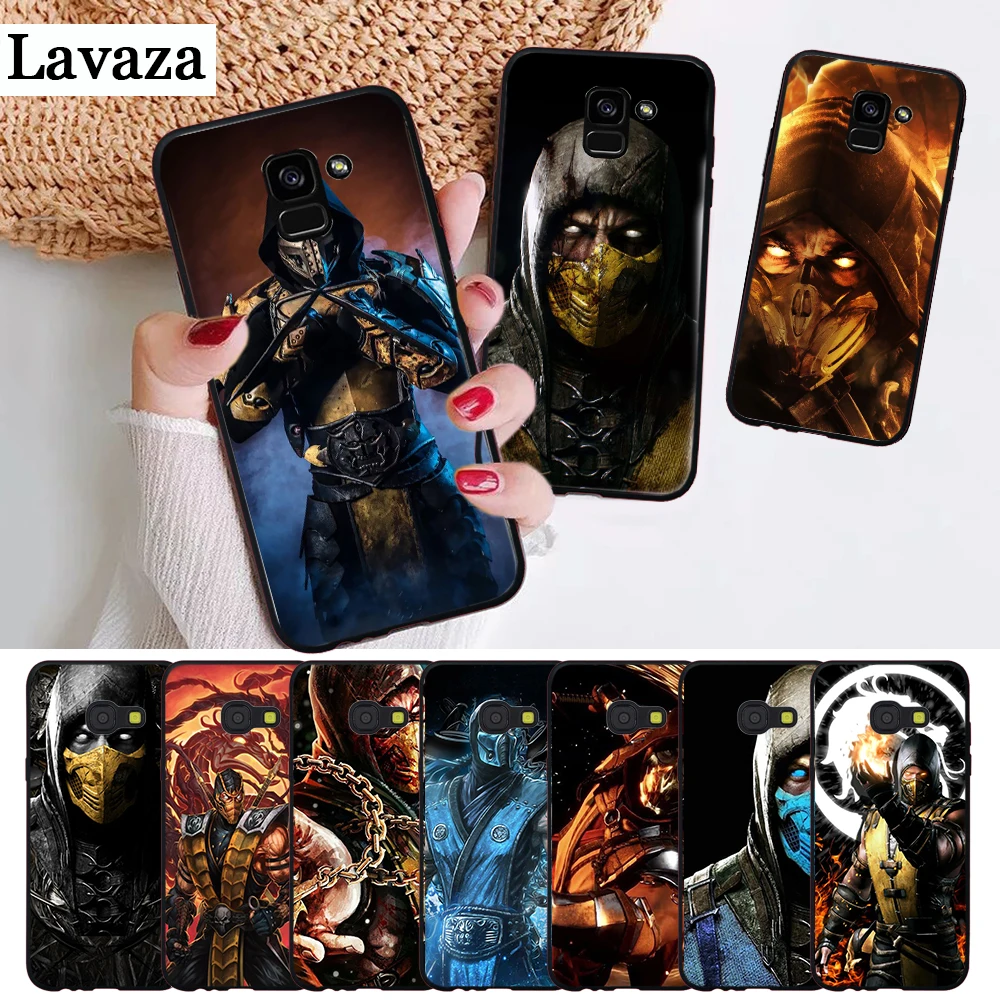 Силиконовый чехол Mortal Kombat с рисунком для Samsung A2 Core A3 A5 A6 Plus A7 A8 A9 A10 A30 A50 A60 A70 A10S A30S A50S