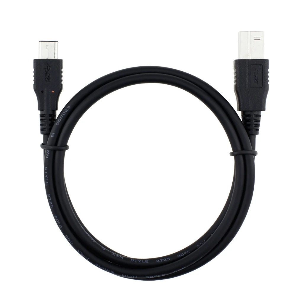 Для Macbook 2019 2018 2016 2015 USB 3 1 Type C к 0 B Мужской принтер порт кабель Боковой изгиб правый