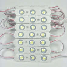 Светодиодный модуль 5054 3 светодиодный DC12V Водонепроницаемый Рекламный дизайн светодиодный модули белый Цвет супер яркое освещение 1000 шт