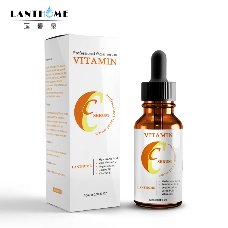 Lanthome VitaminC Serum Splash Freckle Remove Anti Wrinkles Essence Dark Blots Disappear Care Cleansing Facial Skin Care