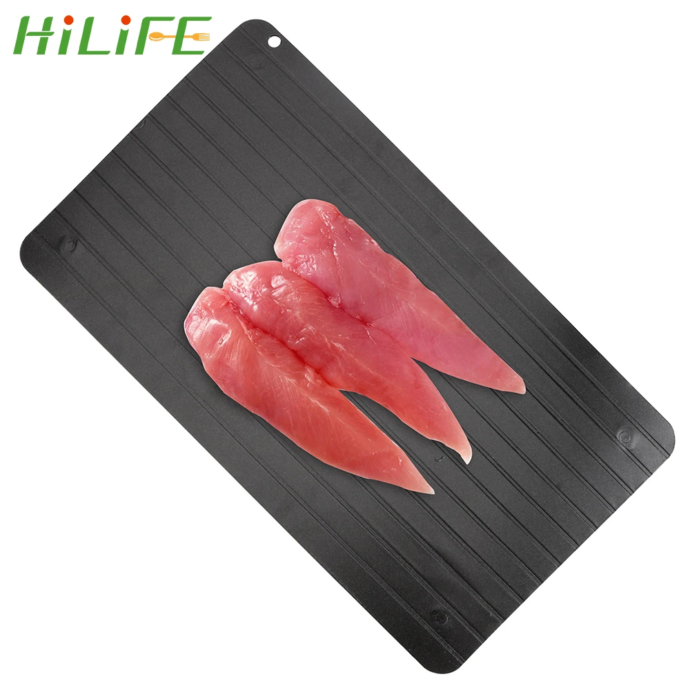 HILIFE Thaw Frozen Food Meat Fish Kitchen Tool Aluminium Alloy Physical Natural Efficient Defrosting Trays
