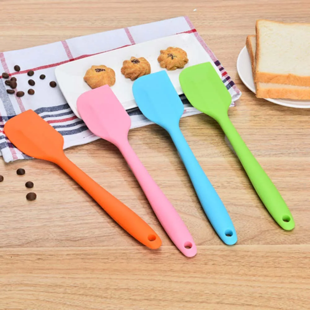 

Baking Scraper Cake Baking Tool Food Grade Non Stick Spatula Butter Spoon Cooking Silicone Spatula Rubber Shovel Bakery Tools