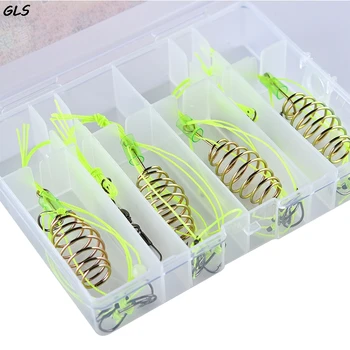 

Fishing Hook Sets Outdoor Fishing Tackle Carp Spherical Explosion Hooks Tool
