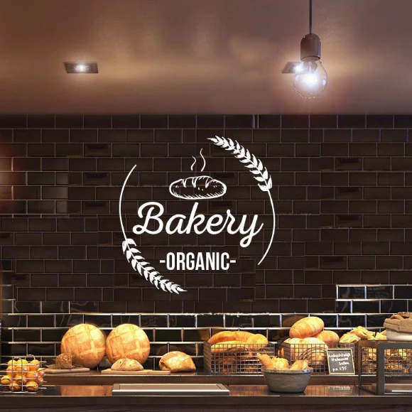 Bakeshop Vinyl Decal Bakery Sign Vinyl Wall Sticker Fresh Bread Wall Window Poster Kitchen Café Decoration Cakes Vinyl Art AZ877 Bakeshop Vinyl Decal Bakery Sign Vinyl Wall Sticker Fresh Bread Wall Window Poster Kitchen Café Decoration Cakes Vinyl Art AZ877
