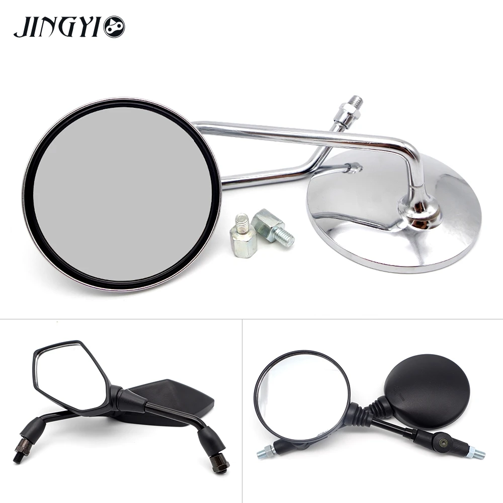 

Motorcycle GY6 Moped Scooter 8mm mirrors Black Rearview Mirror For 50cc 110cc 125 150cc Chinese ATV QUAD Bike Parts Motorbike
