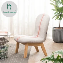 Модные стулья для гостиной, маленький стул, современная простая скатерть, маленький диван, спинка, досуг, низкий уровень обучения