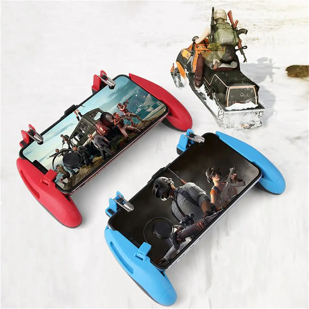 BEESCLOVER Геймпад контроллер растягивающийся игровой джойстик для PUBG игра огонь Кнопка цель ключ шутер триггер с держателем телефона r20