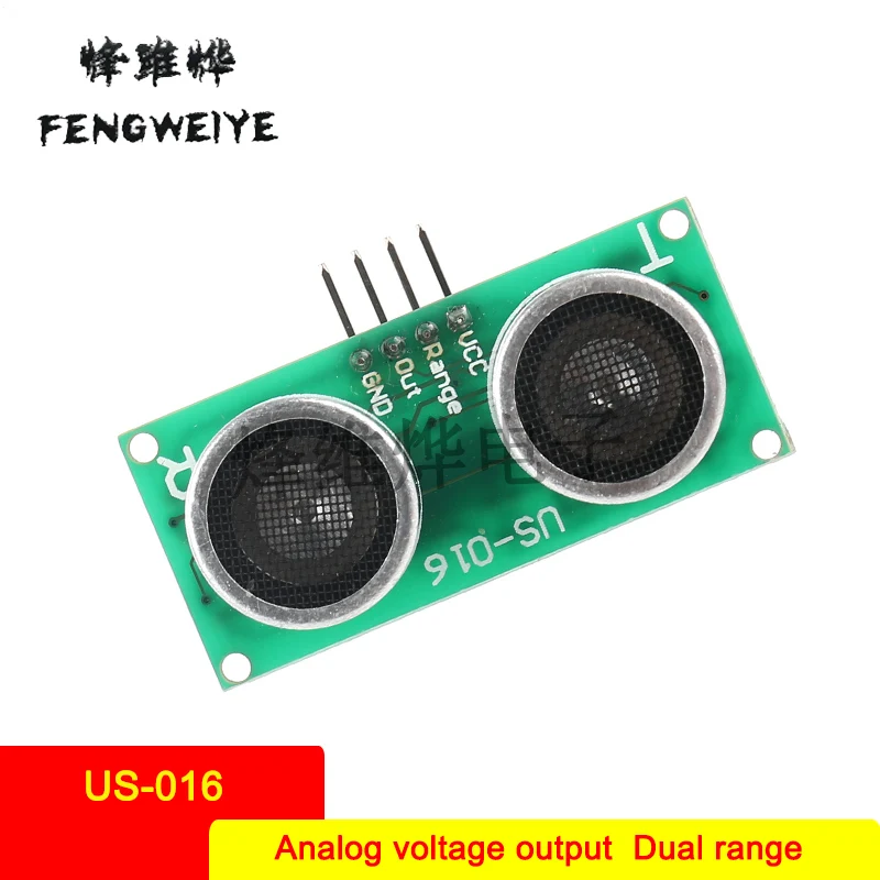 Panel US 016 Analog Voltage Output Dual Range Analog Ultrasonic Ranging Module High Precision Warranty