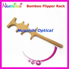 Бамбуковое подтверждение Флиппер тест пустая Рама стойки для 4 шт пробные линзы видение тест ing E04-2511