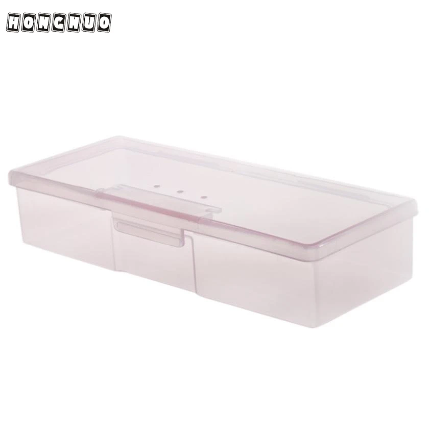 

Beauty Girl 1PC Plastic Nail Tool Decorations Empty Storage Case Box Nov.11