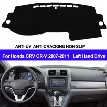 

TAIJS Car Dashboard Cover Dash Mat Dashboard Pad Carpet Anti-UV Sun Shade For Honda CRV CR-V 2007 2008 2009 2010 2011 Non-slip