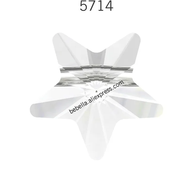 

1 piece of 100% original Crystal from Swarovski 5714 Star Bead for DIY bracelet jewelry