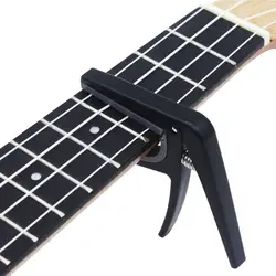 Новая гитара из ПВХ приспособление для быстрой смены каподастра ключ-струбцина Акустическая классическая гитара Капо для регулировки тона