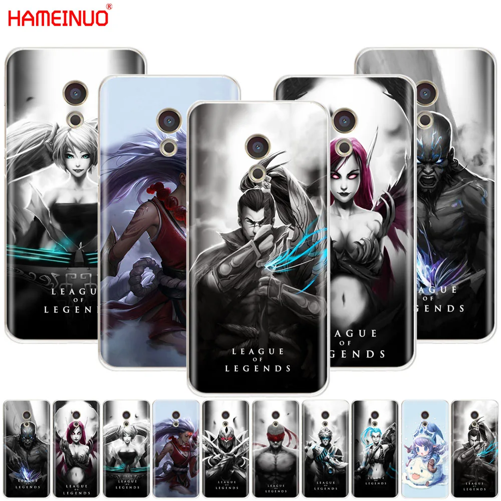 

HAMEINUO League of Legends lol Hero Cover phone Case for Meizu M6 M5 M5S M2 M3 M3S MX4 MX5 MX6 PRO 6 5 U10 U20 note plus