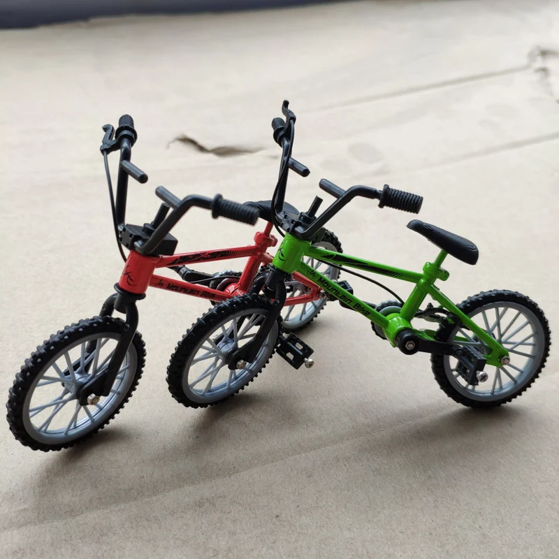 2018 мини палец bmx набор фанаты велосипедов игрушка сплав BMX функциональные дети RC