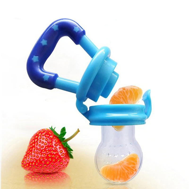 Baby Kids Nipple Fresh Food Milk Nibbler Feeder Feeding Pacifier Teethers Funny Pacifiers