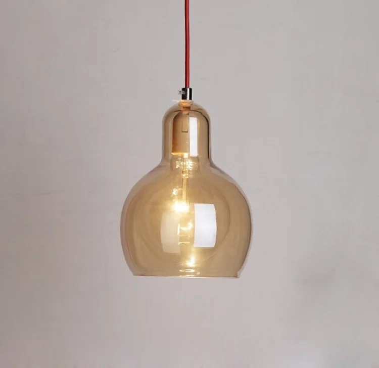 Simples e Moderno Sala de Estar Restaurante Lustre Personalidade Criativa Varanda Quarto Estudo Vidro Gourd Bar 6 Simples e moderno restaurante sala de estar