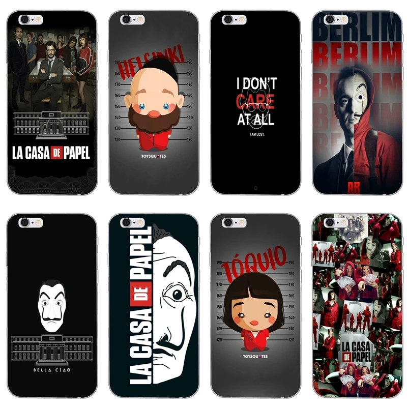 

Spain TV La Casa de papel Dinheiro Assalto For Huawei P20 P10 P9 P8 pro Lite plus pro P Smart Mini Nova 2i 3 3i Soft phone case