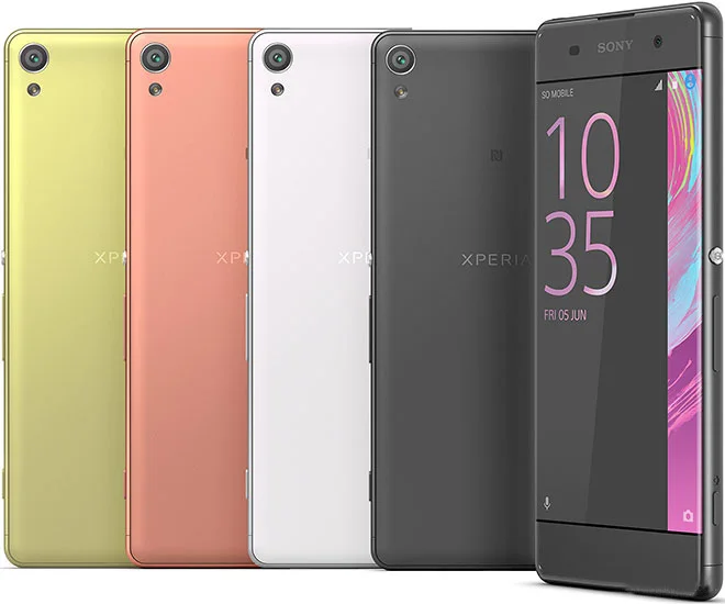 sony Xperia XA, разблокирован, 2 Гб ОЗУ, 16 Гб ПЗУ, 5,0 дюймов, Android, Восьмиядерный, 13 МП камера, одна/две sim-карты, wifi, 1080 P, мобильный телефон