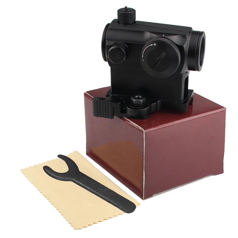 Tactical Mini 1X24 Red Dot Sight Scope with QD Quick Release Mount for Hunting Airsoft RL5-0039-09