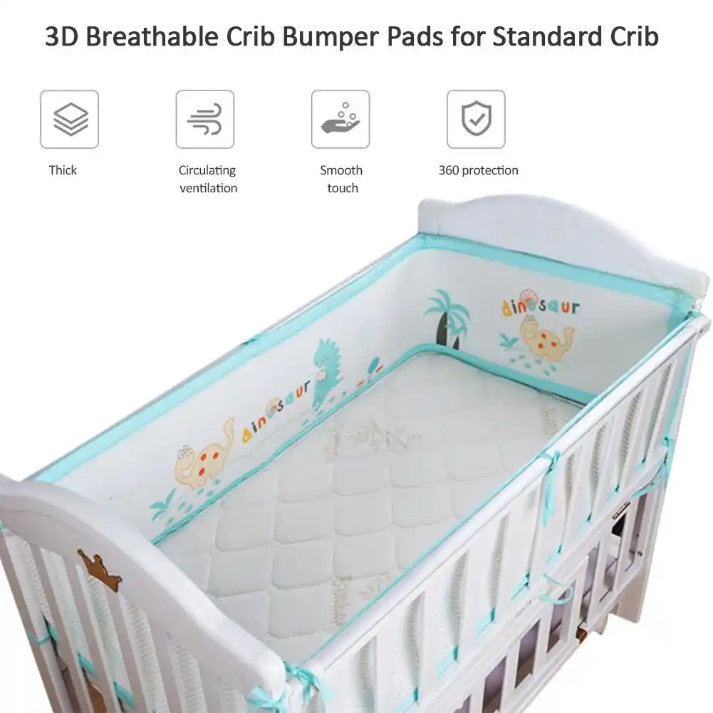 cushioned crib bumper