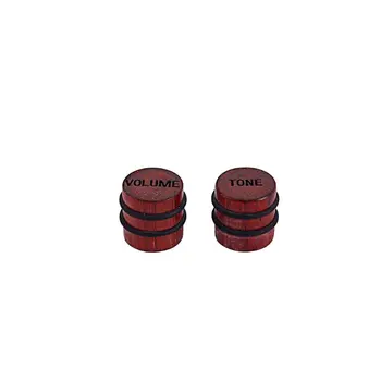 

2pcs Guitar Knob Tone Volume Control Knob Wood For TL Or DIY 5.8mm POT