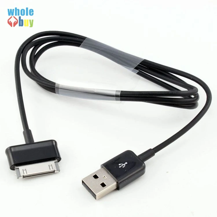 1M 2M 3M usb кабель usb Дата-кабель с переходником для зарядного устройства для зарядки для Samsung Galaxy планшет P1000 P1010 P7300 P7310 P7500 P7510 200 шт./лот