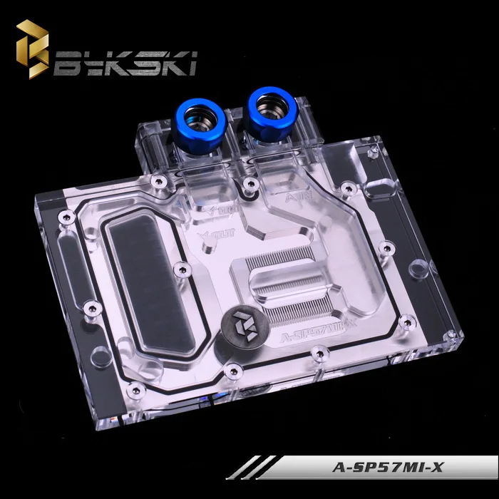 Bykski A-SP57MI-X блок водяного охлаждения GPU для Sapphire RX570 4G D5 It