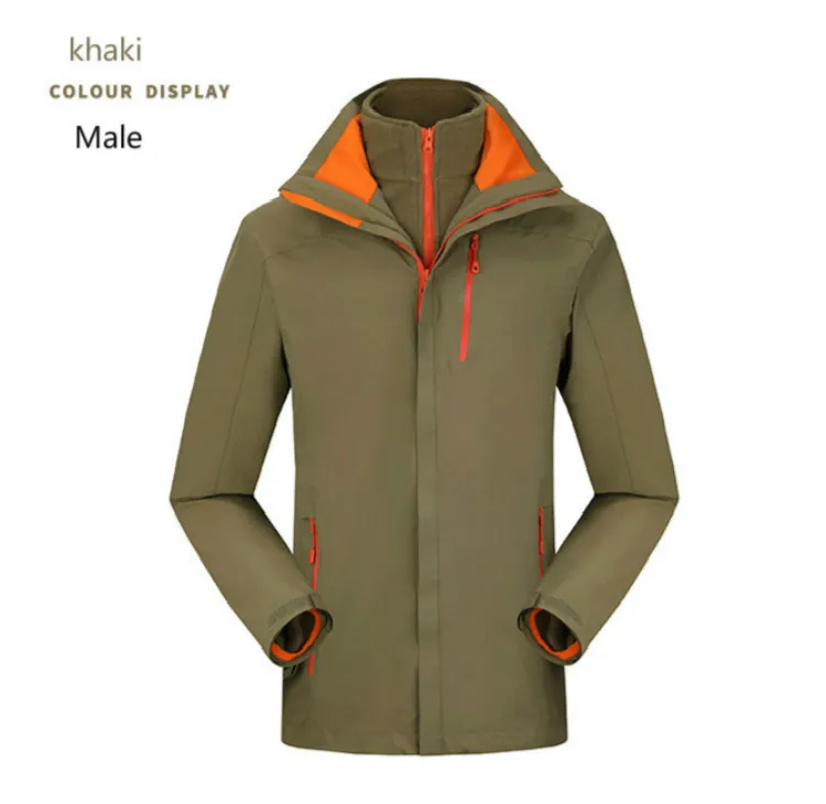 

The new winter stormtrooper suit has two sets of high breathable windproof waterproof outdoor men and women mountaineering suit