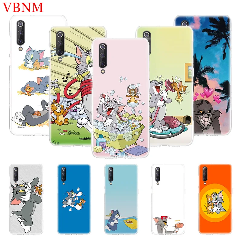

Tom Jerry Cartoon Patterned Phone Case For Xiaomi Mi 8 9 5S 5S Plus 5X 6X Mi SE Lite F1 Play Mix 3 Art Customized Cases Cover