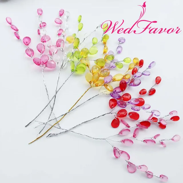 Buy 15cm 50pcs Decorative Artificial Water Drop